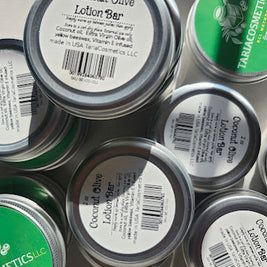 Coconut Olive Oil Lotion Bar