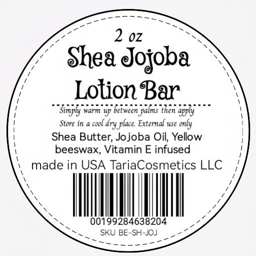 Shea/Jojoba lotion bar