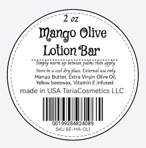 Mango Olive Lotion Bar