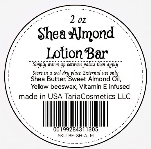 Shea Almond Lotion Bar
