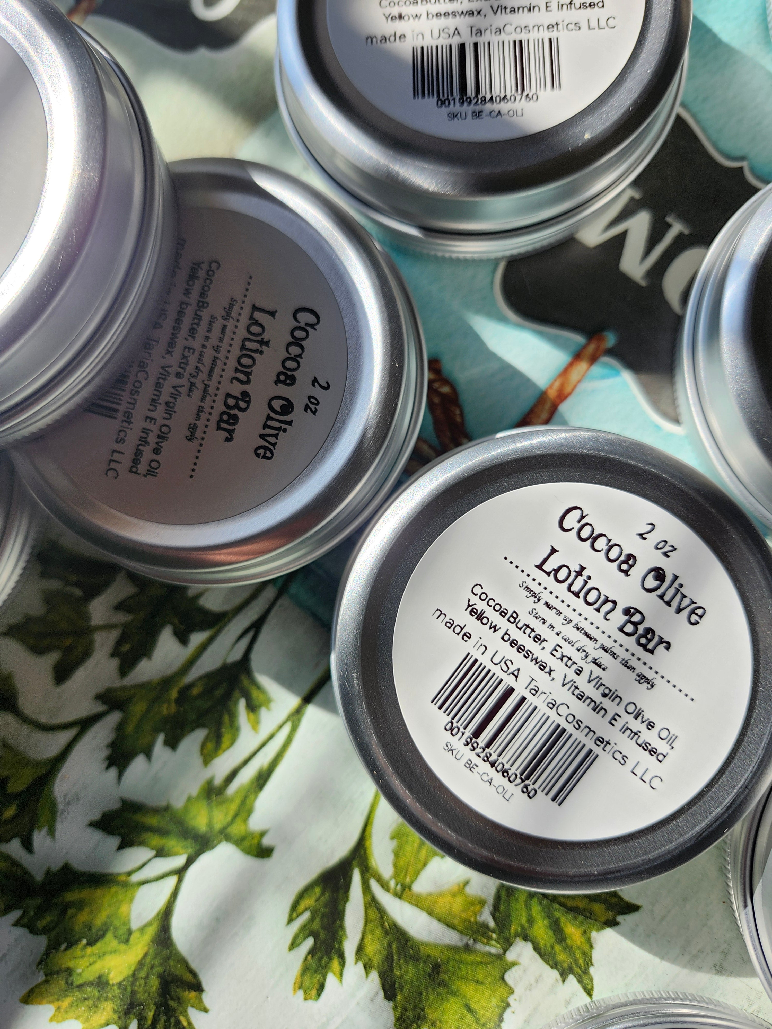 Cocoa Olive Lotion Bar