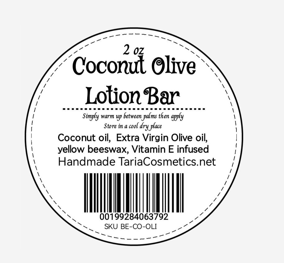 TariaCosmetics Lotion Bars, 100% Handmade
