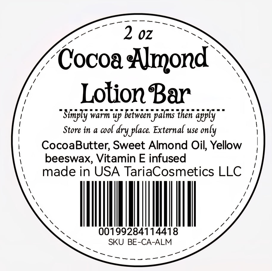 Cocoa Almond Lotion Bar