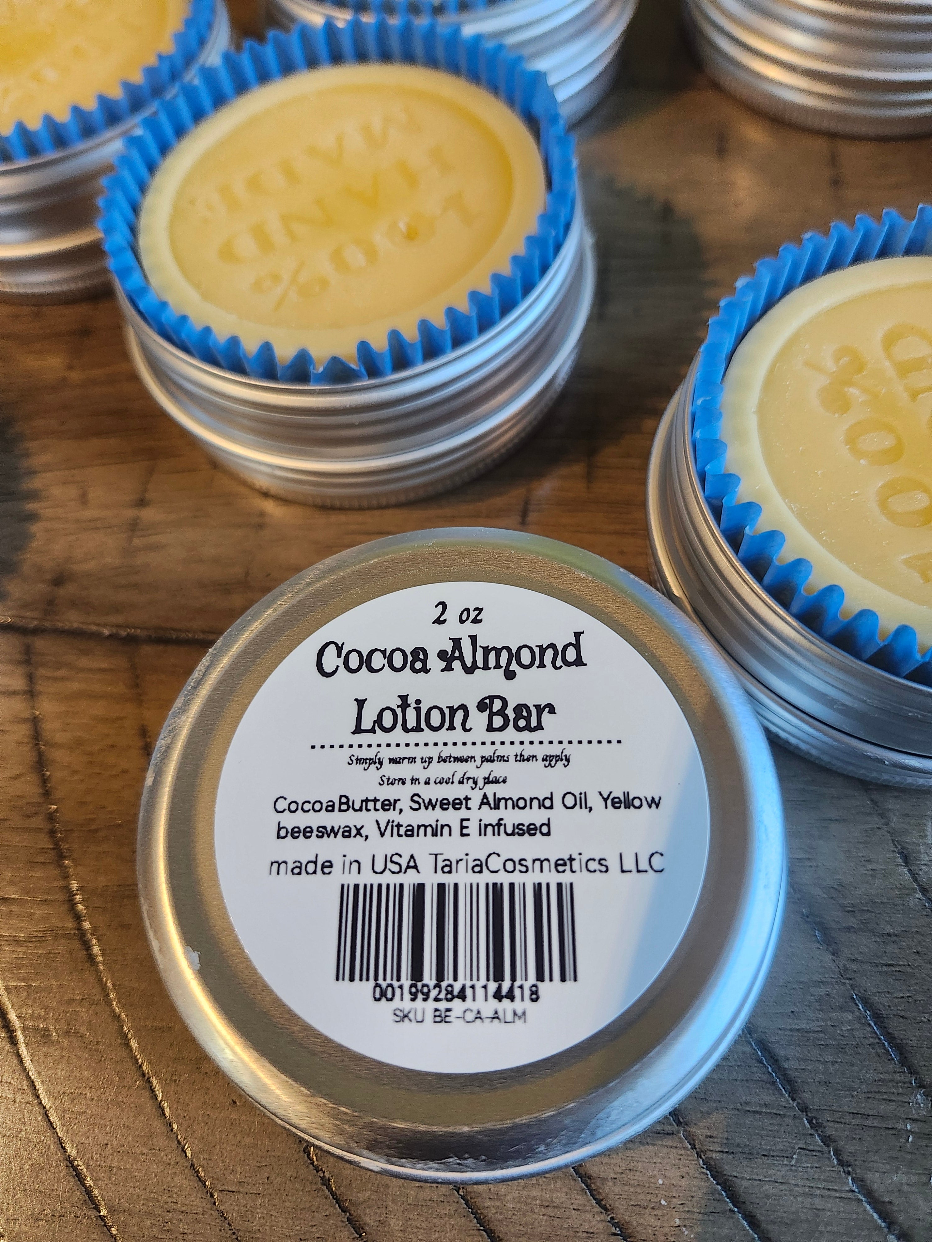 Cocoa Almond Lotion Bar